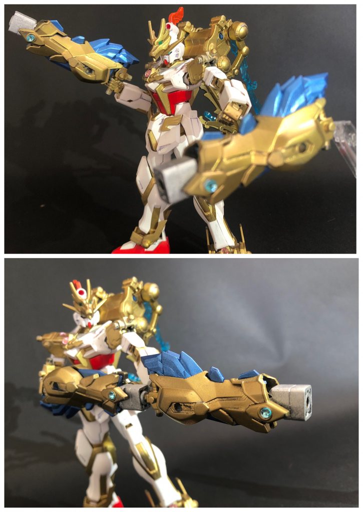 ビットと空間属性術を組み合わせて、ビットを相手の懐にワープさせるというような合わせ技も持つ。ガンビット同士を連結させて、射程距離&威力をアップさせる事も可能。