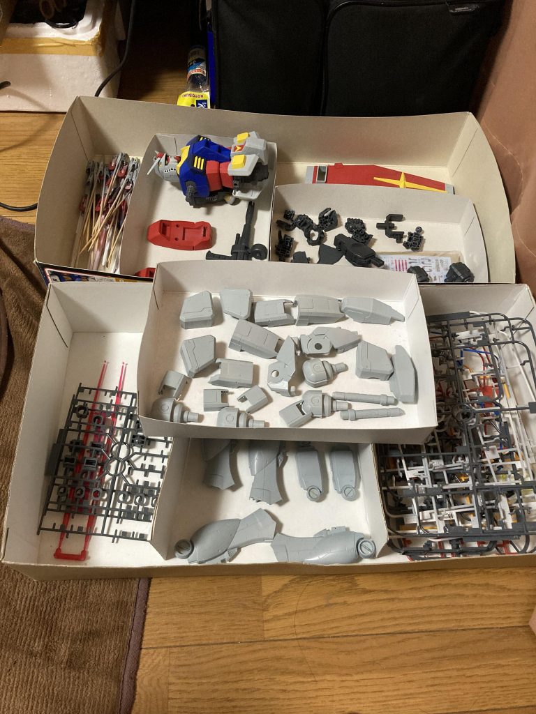 パーツかとにかく大きいです。