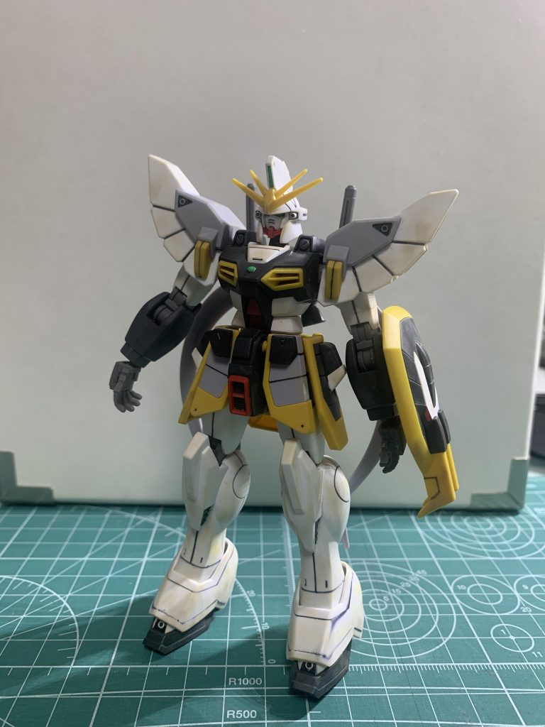 素立ち状態で。