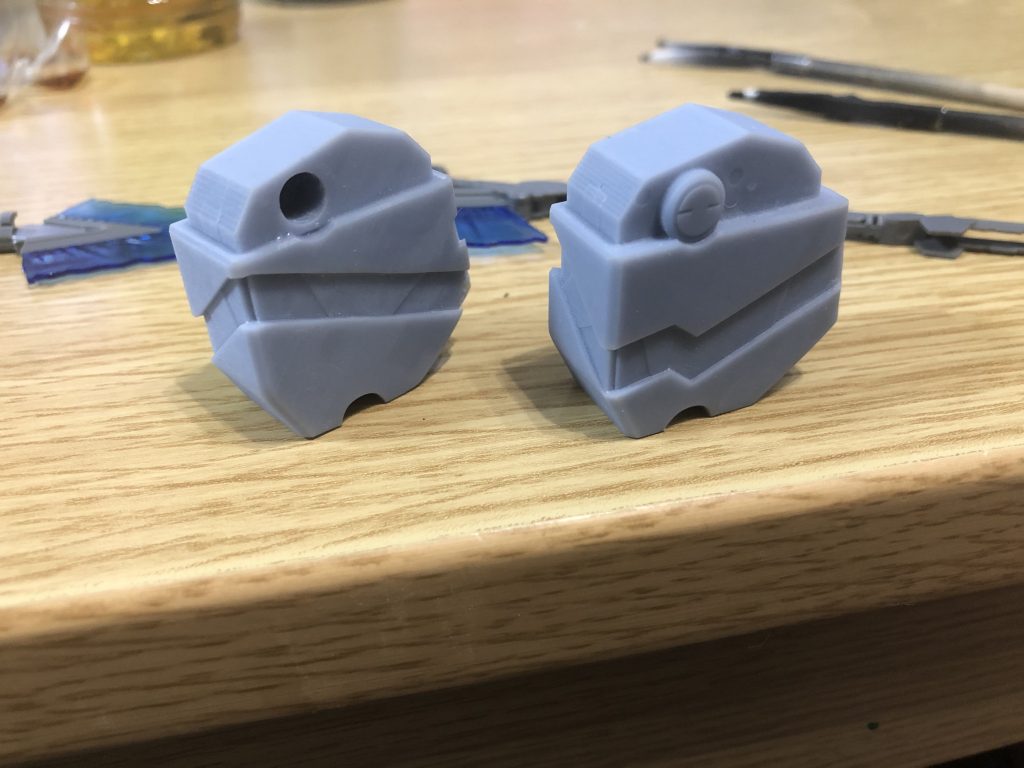 太ももは3Dプリンターで制作