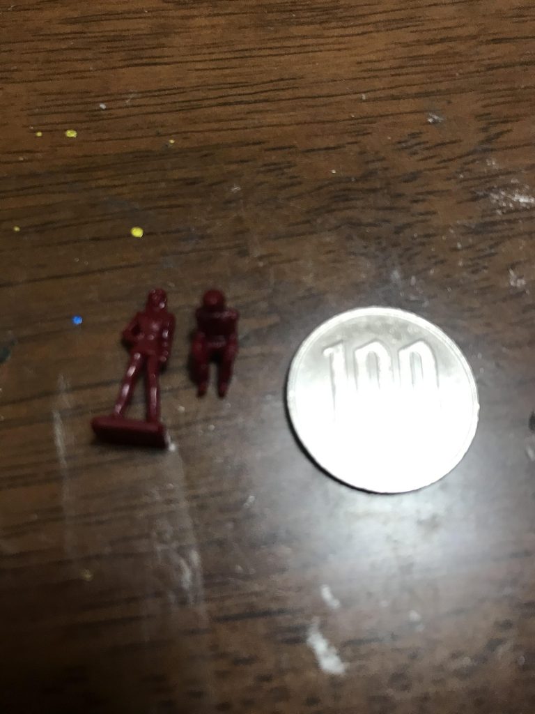 MGの鬼門であるフィギュア塗装