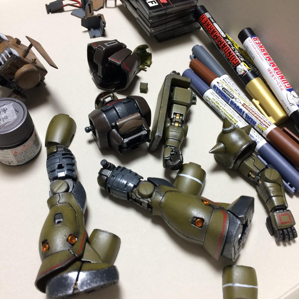 ウェザリング途中です。