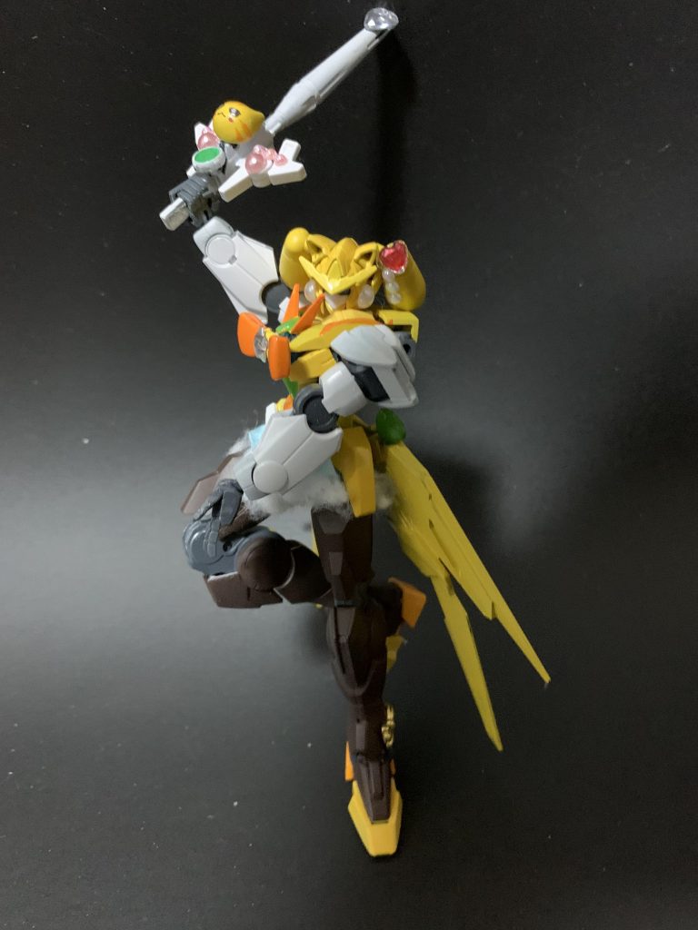 キャラクターページのポーズっぽく