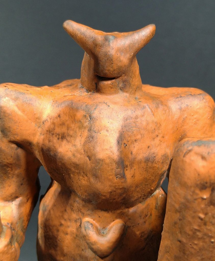 上半身のアップ