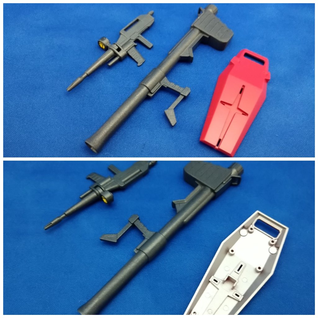 シールド裏側はシルバー塗布