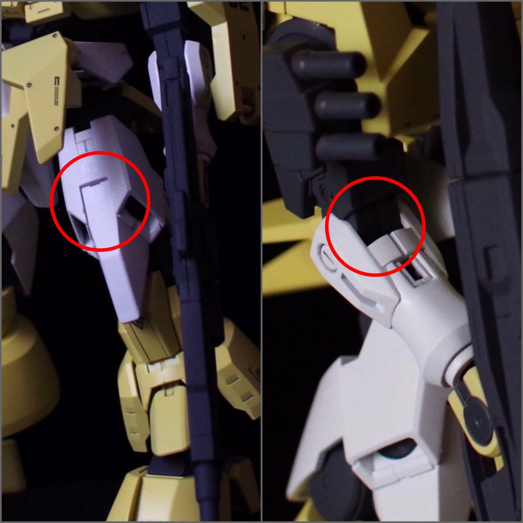 ◯の部分、クリアランスを調整しなかったので、パーツをはめ込むのにかなり苦労しています。今度からしっかり塗膜分のクリアランスを確保しなくては…。