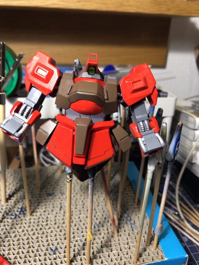塗装中