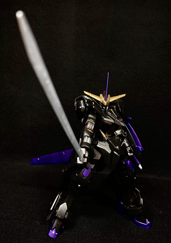 やはり長物はポージング映えする。