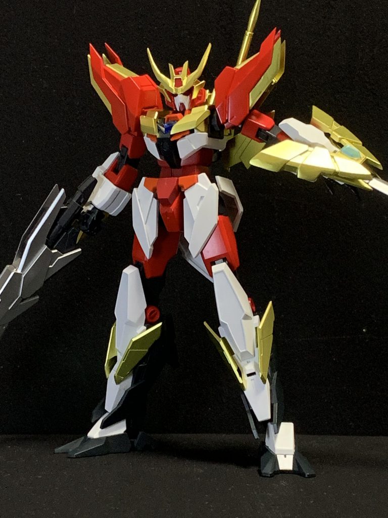 基本塗装終了後、墨入れ、部分塗装前です⭐️