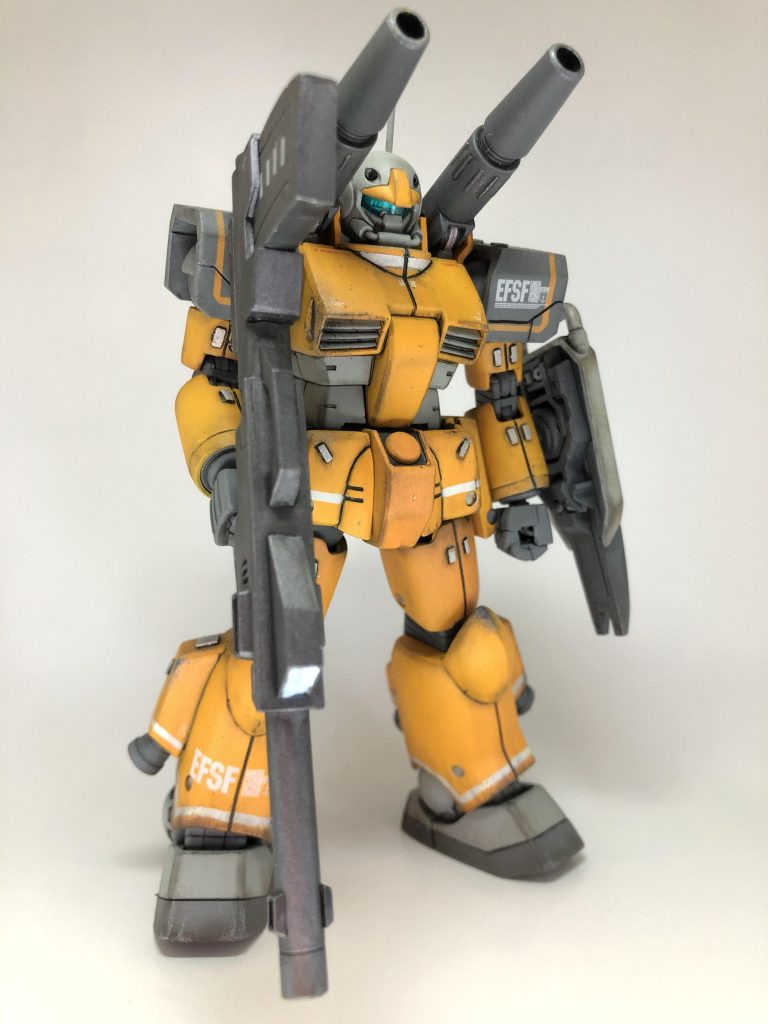 色は設定画？を元に一部変えてあります。白のラインはマスキングによる塗分けです。