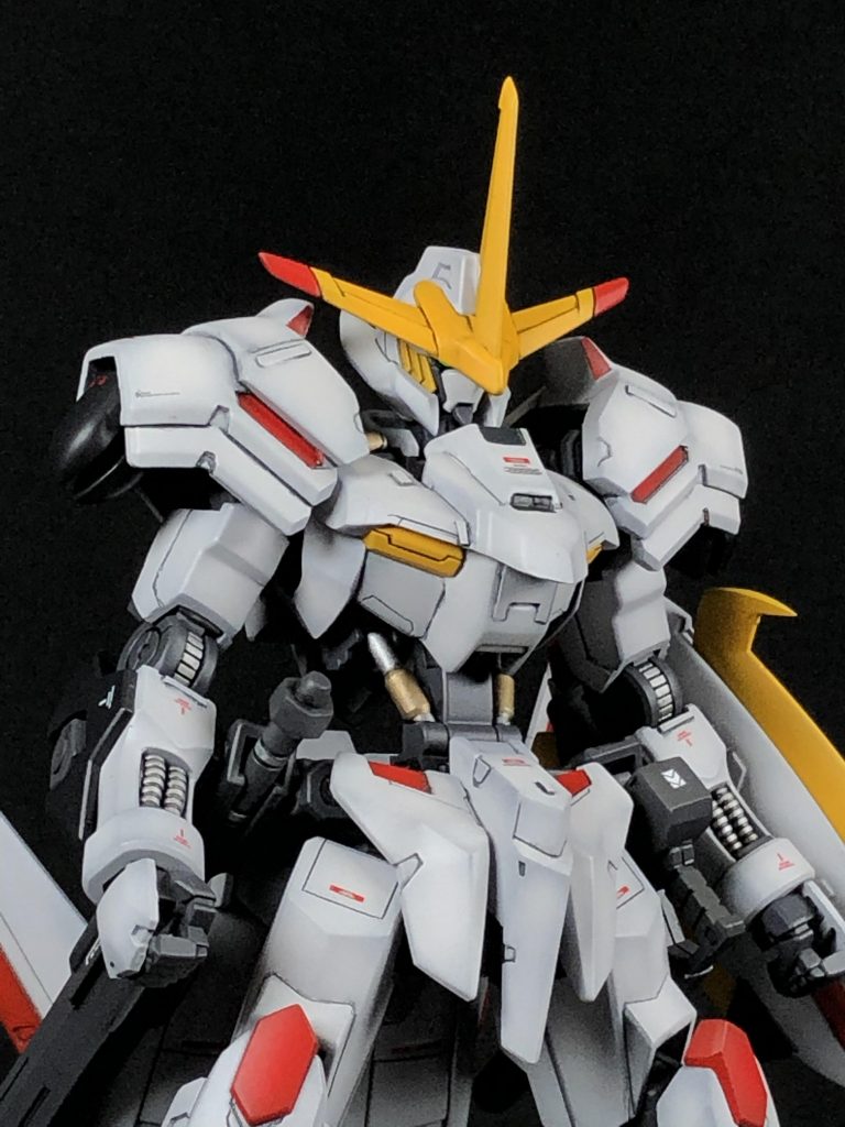 端正な顔立ち。アンテナはシャープ化しています。