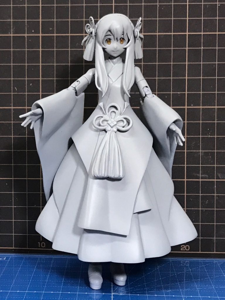 塗装前の最終サフ