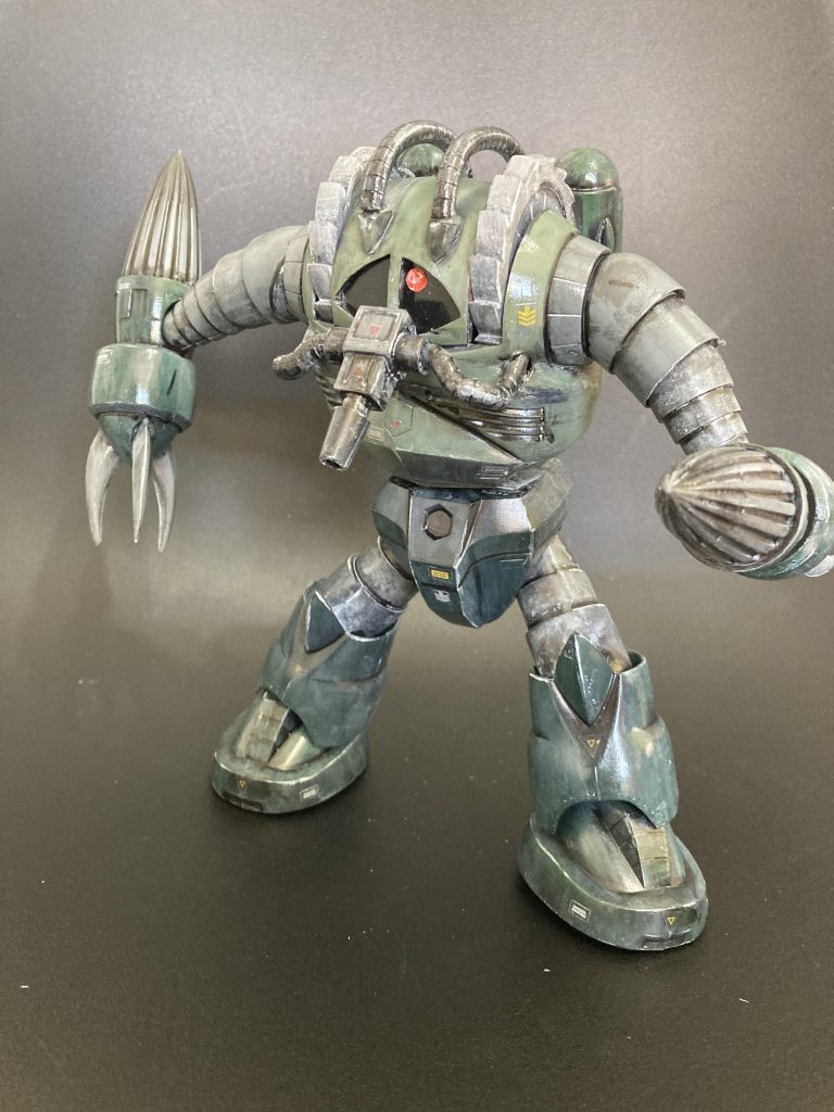 勿論水陸両用MSに有効なツメも両刀使いで装備しました。