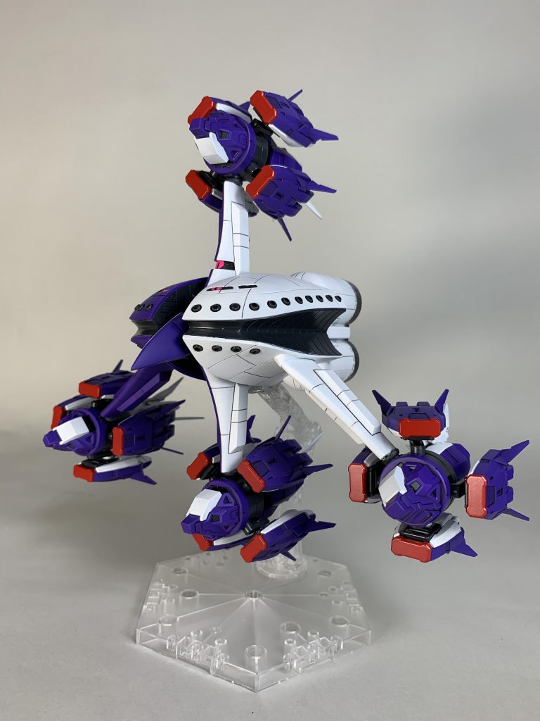 MAブラウブロにGNドライヴと4機のプトレマイオスファングを装備