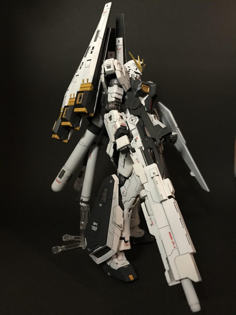 νガンダム HWS(Half Weapon System)–9枚目/制作者:yasususu