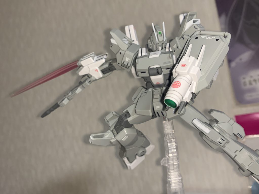 サーベルホルダーを利用してボックスビームサーベルっぽく