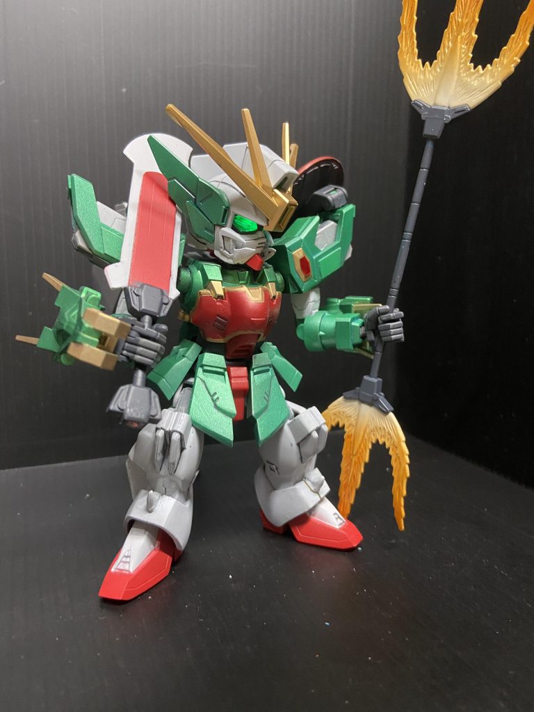 怒り肩、胸反らし、顎引きはかっこいいポージングの必須だと思ってます。こちらもボールジョイントにて。万能やな！