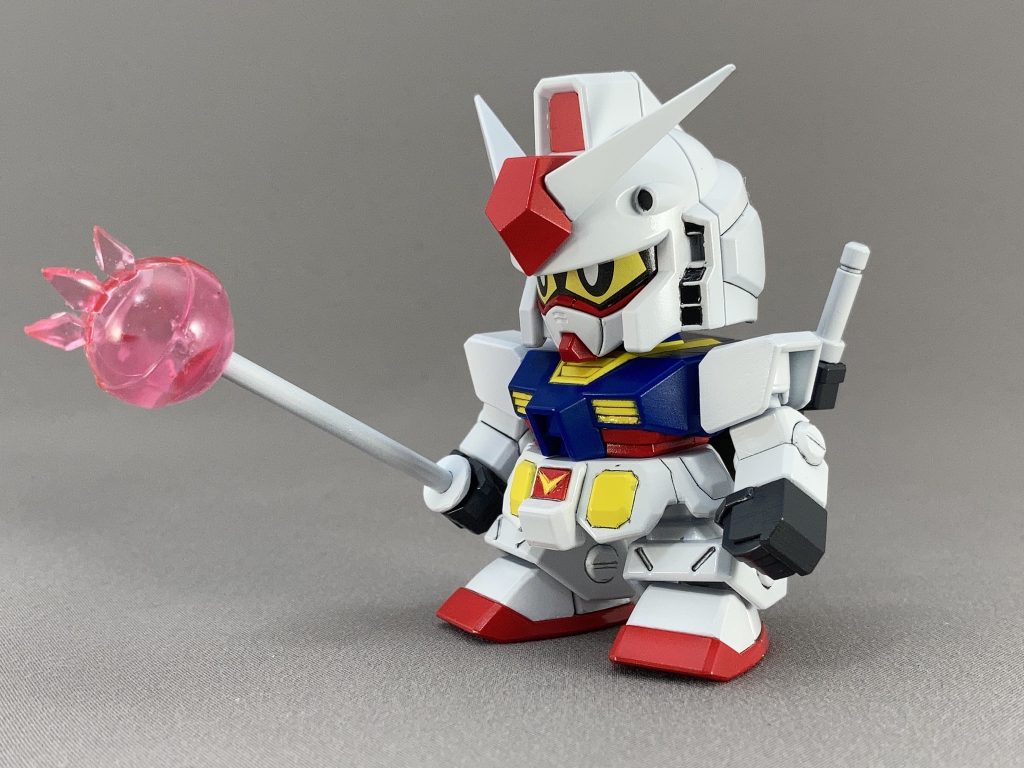 ビームジャベリン。持ち手はランナーで長くしました。