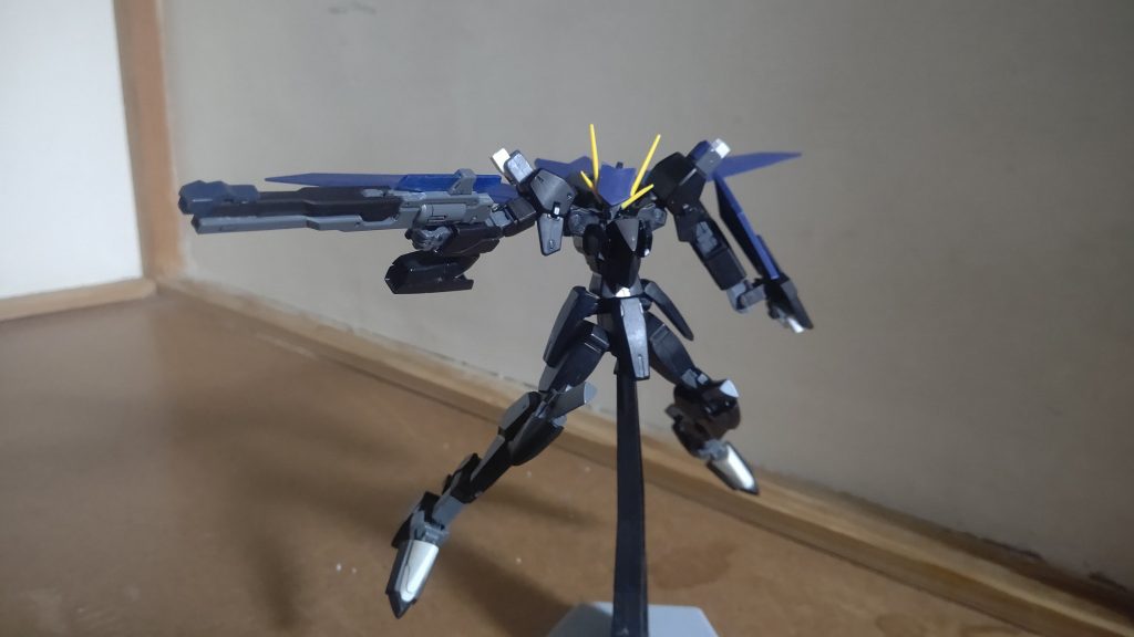 メイン武装アリオスのGNツインビームライフルをちょい加工+塗装