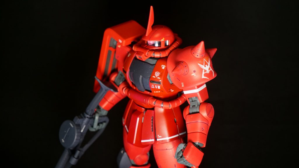 MG MS-06S ZAKUⅡ シャア専用ザクⅡ–3枚目/制作者：FrameWorks