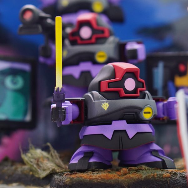 DOM! おそらく世界初のアニメジオラマ! 黒い三連星