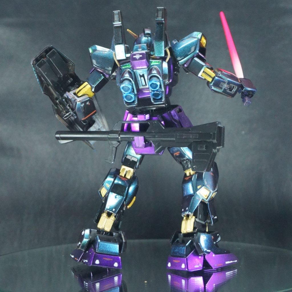 バーニア焼けの表現を実施しています。