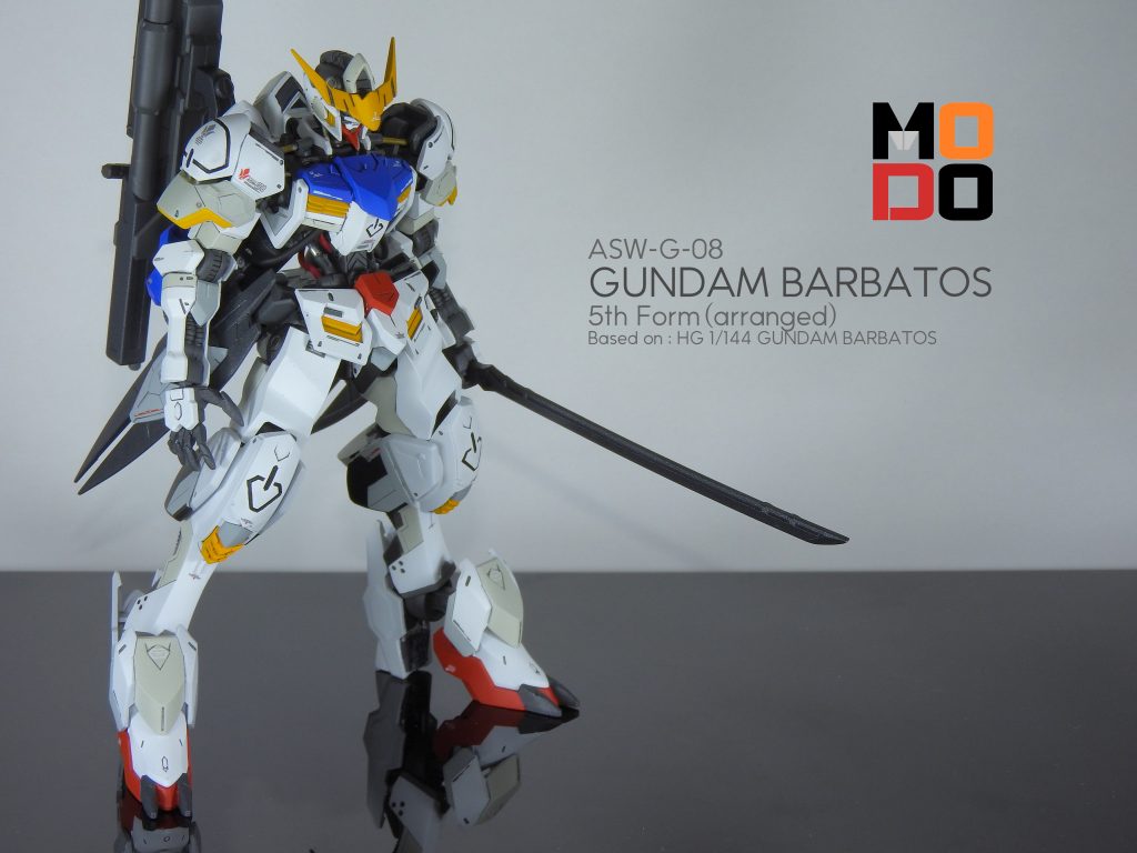 ガンダムバルバトス第5形態–3枚目/制作者：ゆうなぎ