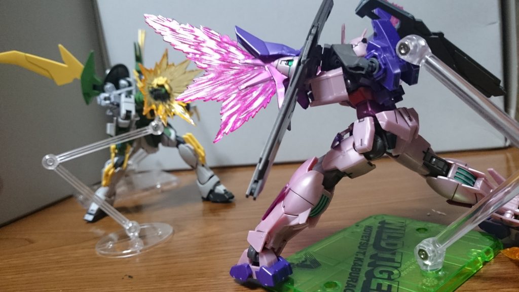 竜虎祭!「喰らえリク!」「我が奥義!竜虎狼道!!」「っ!うぉぉぉぉっ!!」「何っ!?」「ハァ、ハァ……タイガさんの必殺技を、受けきった…!」…… ………… ………… ……「応用……もしかしたら、あれが…!」「タイガさんに!俺たちの全てを見てもらうんだ!!」「トランザム・インフィニティ!!」