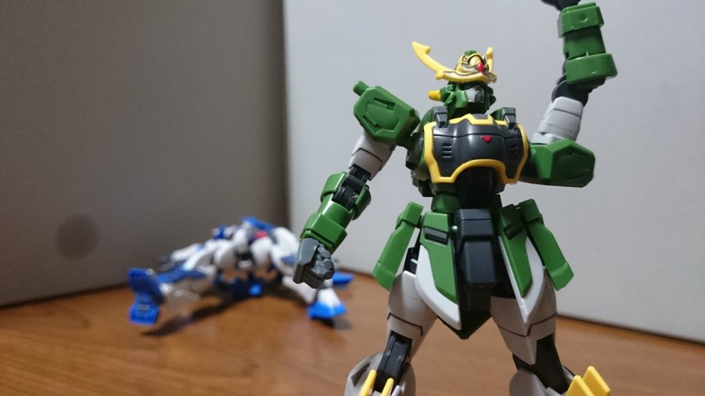 「勝負あり!勝者、虎武竜・タイガーウルフ!!」「俺の勝ちだぁ!!」「ひ、ひどい!」「リクの機体は動けなかったのに…!」「タイガさん…」「なんて大人げない…」