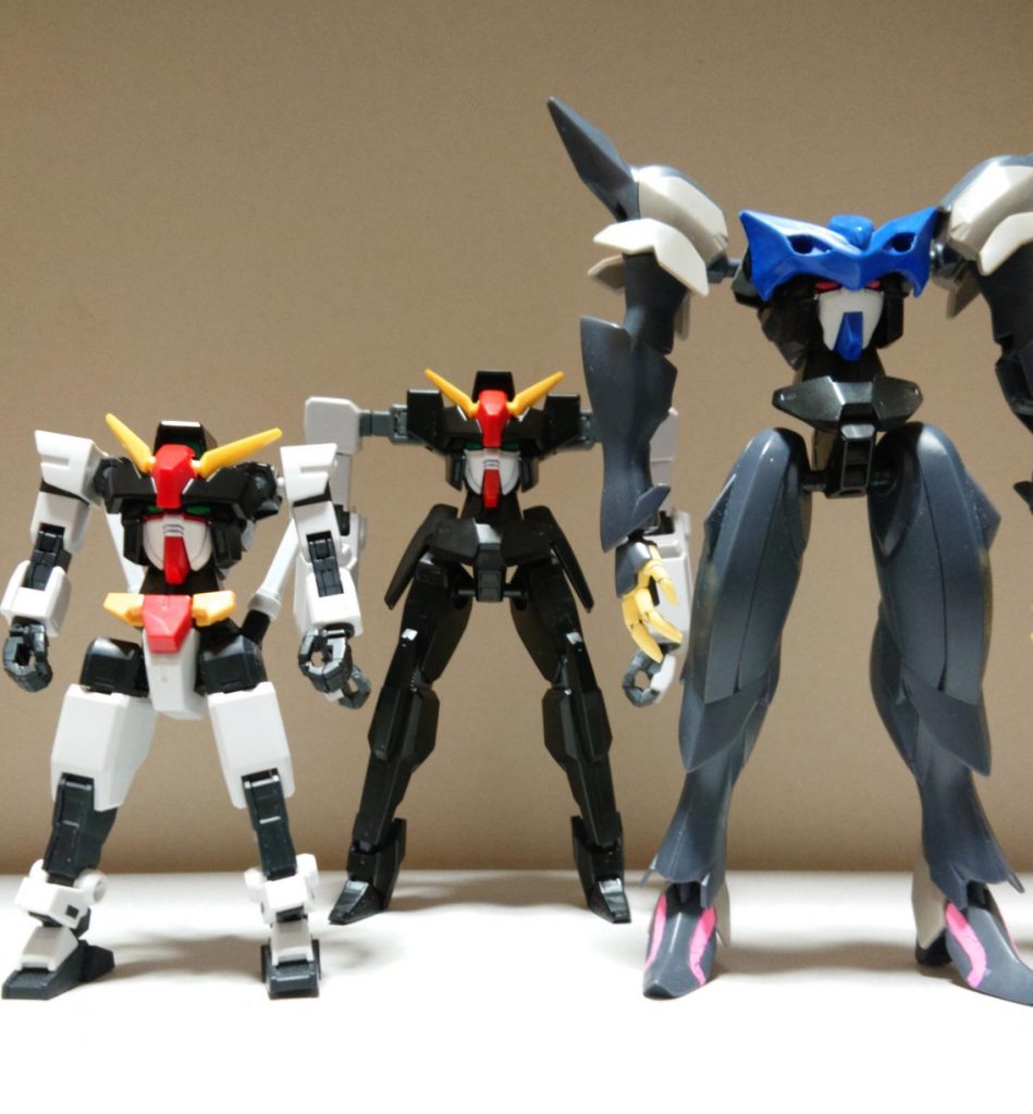 プロトフェイスを元に作られたフェイス・ゼロとフェイス・Ⅰ。ゼロは敵に強奪されイーヴィルとなりフェイスⅠはコア・フェイスⅠとなったと言う設定です。