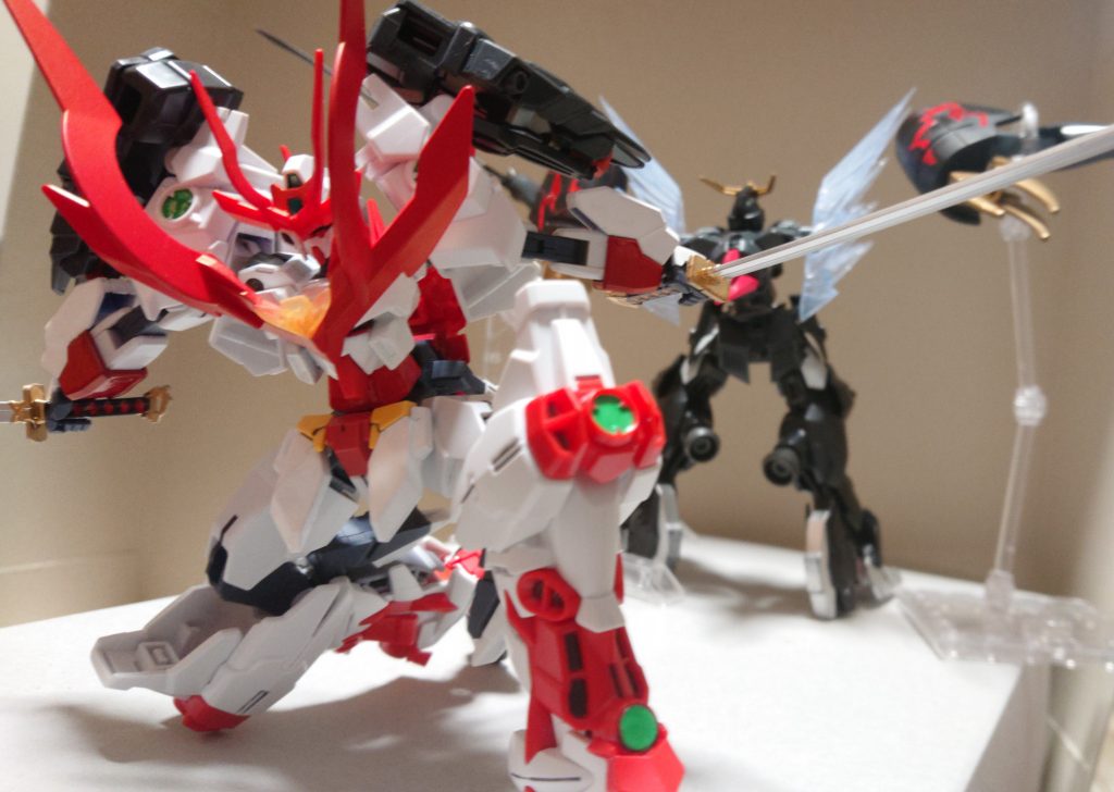 Ｖ字斬り！強敵、邪戦頑を撃破！