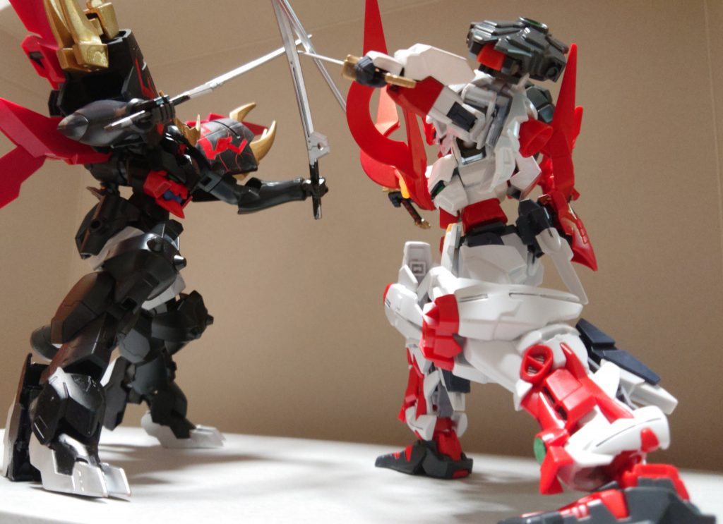 戦国・Ｖと邪戦頑の決闘。