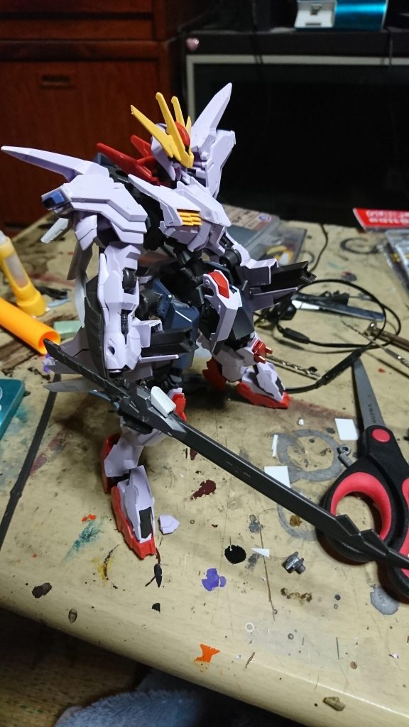 製作課程さいしょはマルコシアスをメインに製作していましたがなんだかいまいちだったのでアイデアが浮かばず一時放置していました