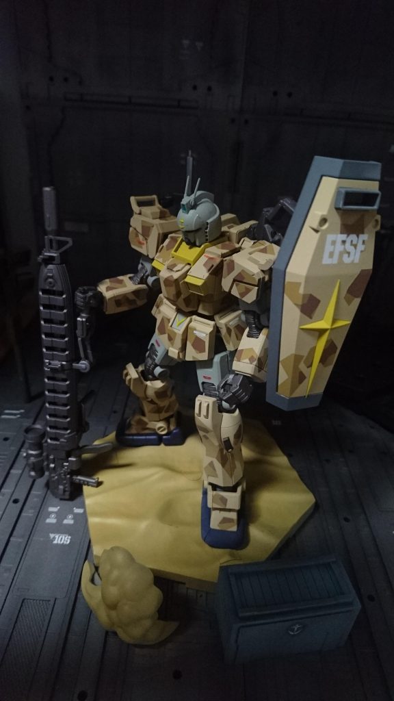 HG陸戦型ガンダムS型砂漠ver.