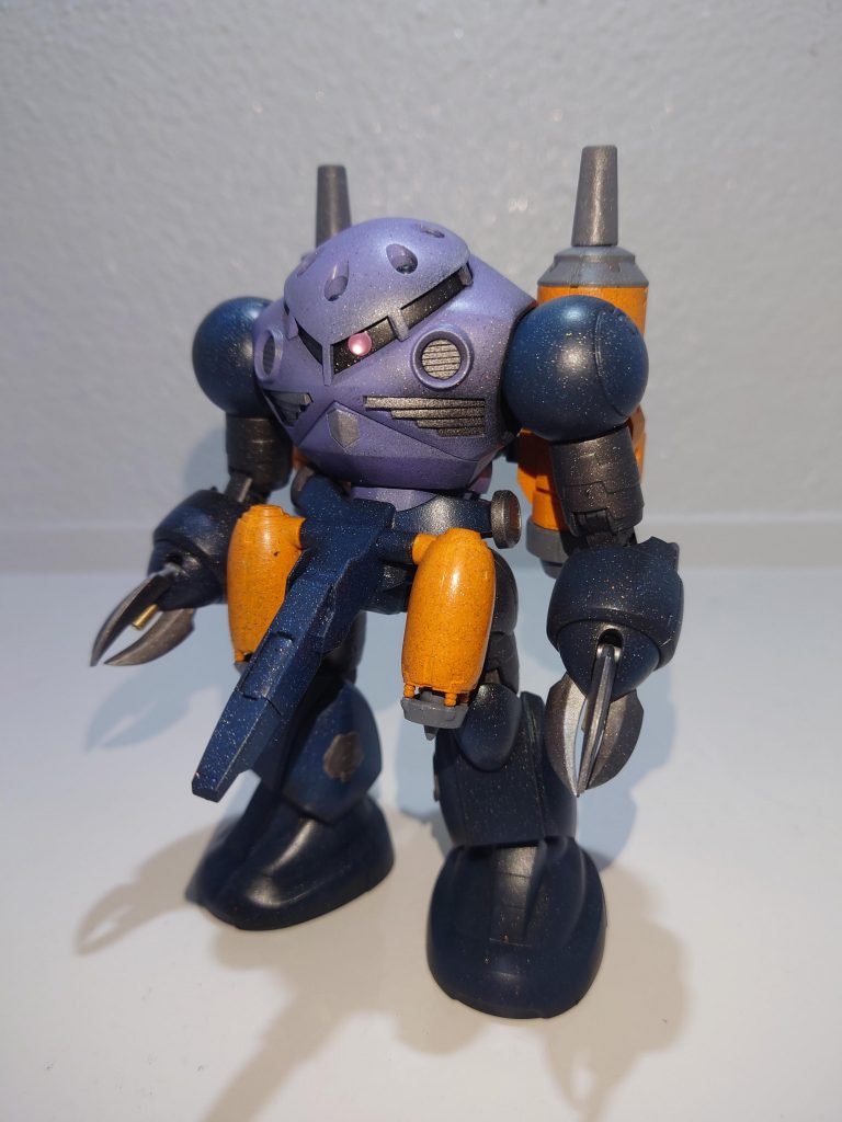 武装頭部ミサイル腕部メガ粒子砲アイアンネイルビームキャノン