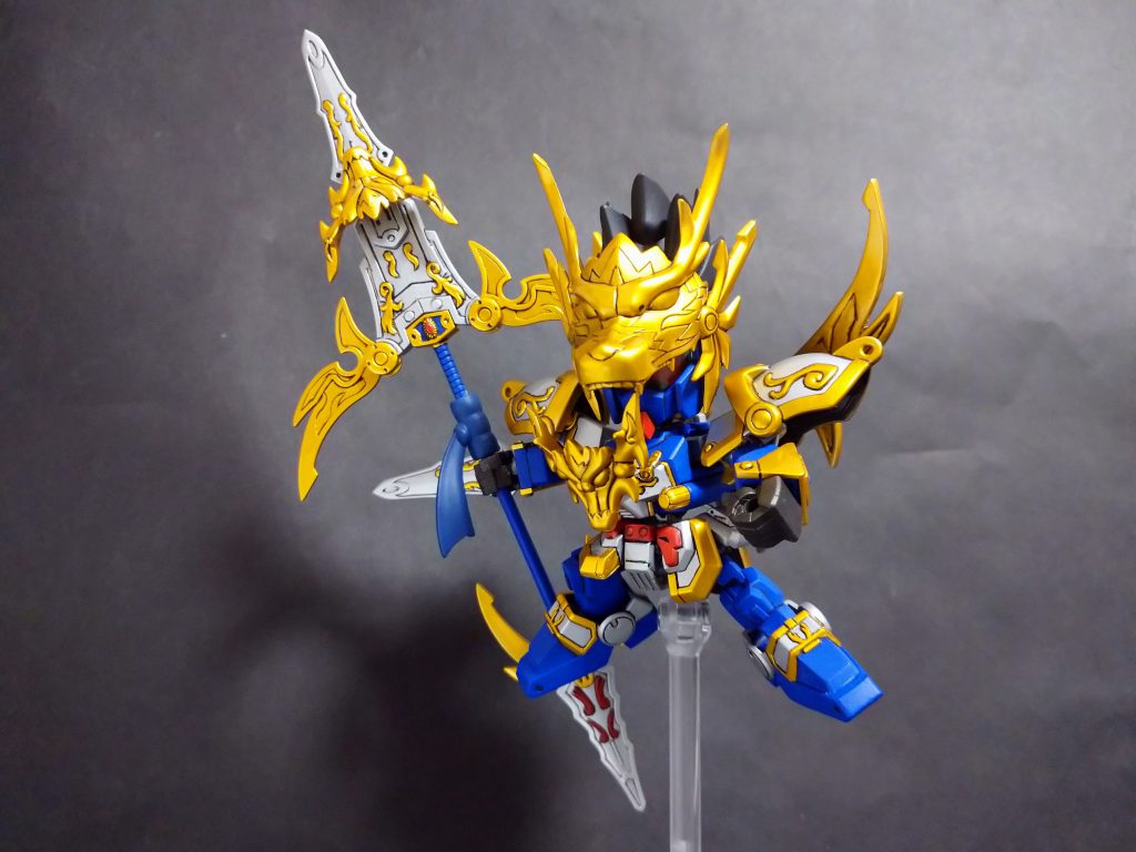 オマケ。暴走形態でも獅龍獄煉槍を装備できます。