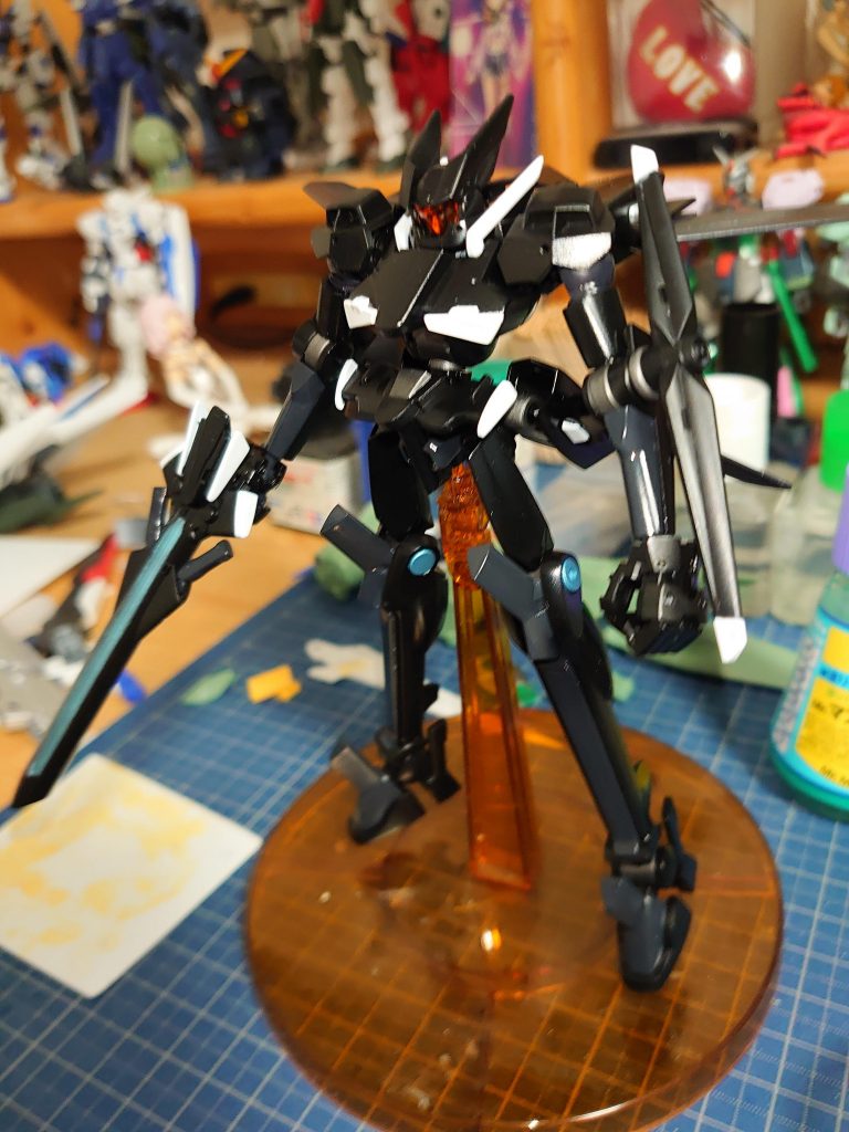 ここまで見て頂きありがとうございます♪次回は制作途中のカオスガンダムを作れるように頑張ります!