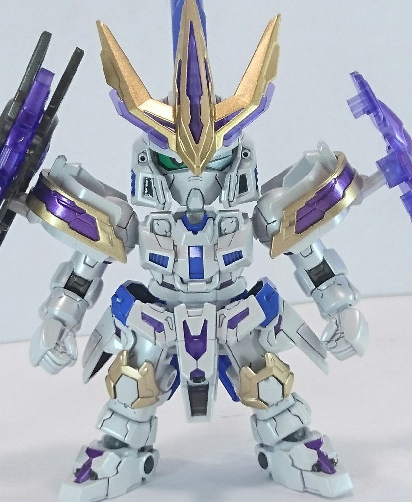 隻眼のキャラなので眼帯パーツを製作。着脱は磁石です。