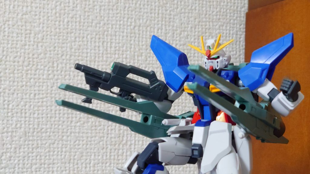 胴だけ塗った時の。既に主人公感ある。