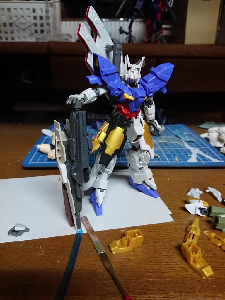 初めは斜めにしよっかなぁと思っていました。