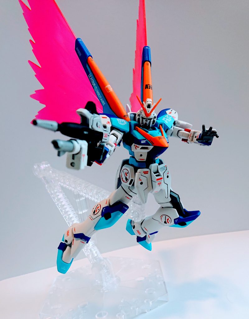 パッケージ風のポーズ