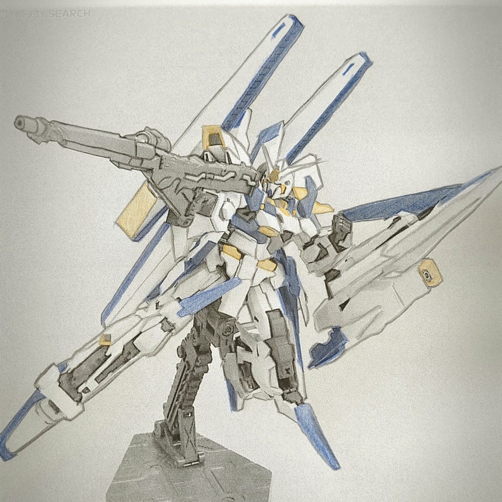 説明書を撮ってプリントし色塗りしたもの(ライト強めに編集してます)これを参考に色塗りしました！