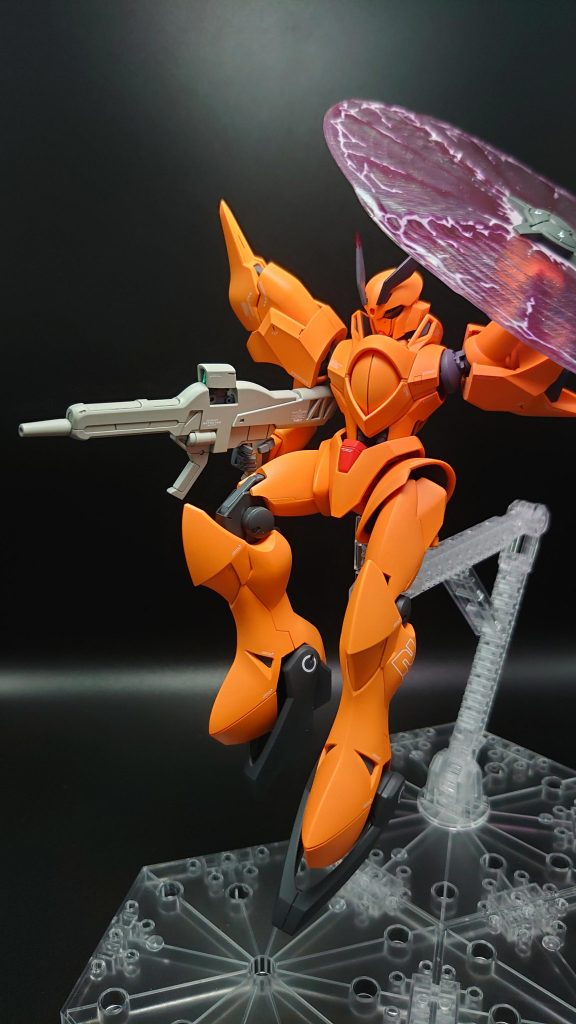 ライフルのセンサーは付属のシールに100均のUVレジンを垂らして、ジュエルシールぽくしました。