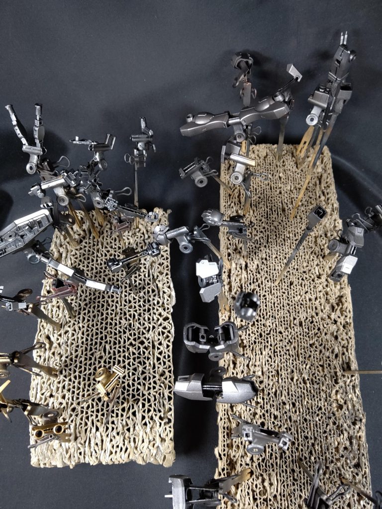 メタリック塗装。