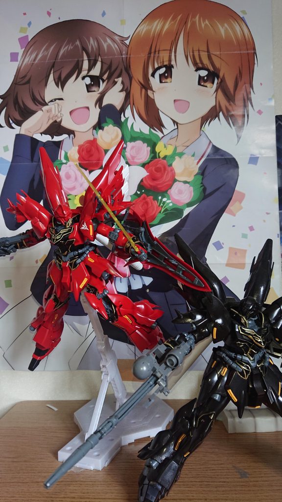 後ろの背景は気にしないでください(笑本家のシナンジュと比較。