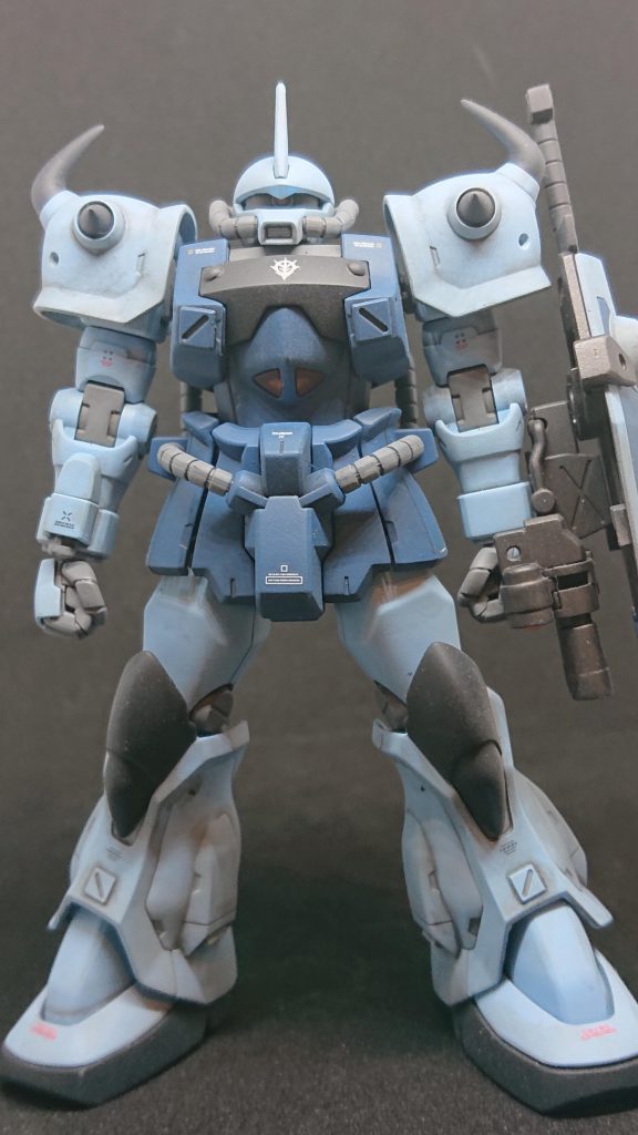 MS-07B-3 グフカスタム–3枚目/制作者：ガンプラおじさん
