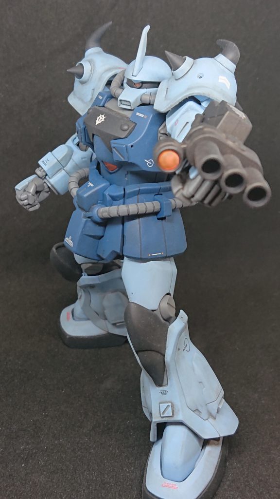 MS-07B-3 グフカスタム–9枚目/制作者：ガンプラおじさん