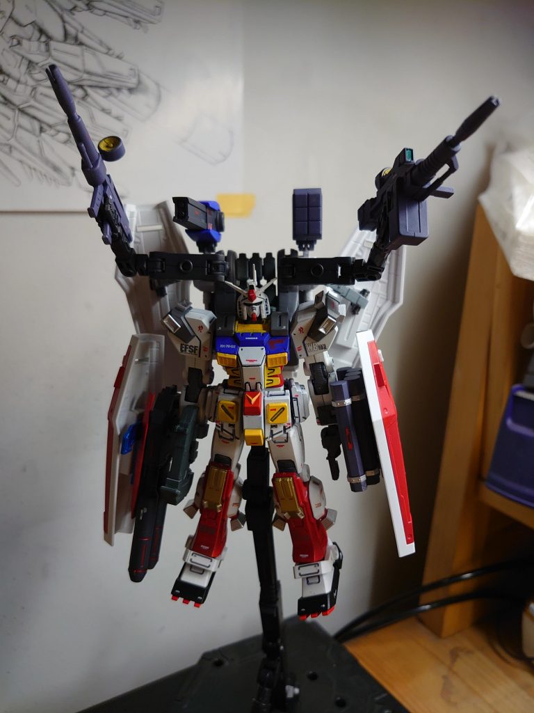 フルアーマーガンダム ＲＸ78-2仕様–2枚目/制作者：勝利