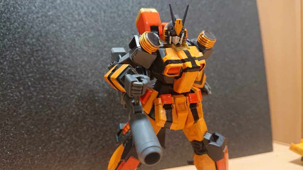 ビルドリアンキャノン!関節は殺さないようにしたので合体後は普通に動きます。