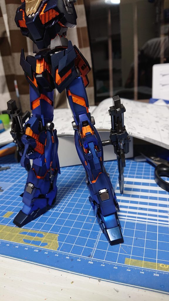 長さを調整して最後はこうなりました。